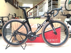 Xe đạp đua TWITTER THUNDER - Khung, vành full Carbon, groupsets Retrospec 12 LÍP. Màu Đen