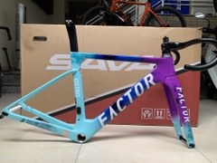 Bộ Khung (sườn) FACTOR OSTRO thắng dĩa, full carbon (Rất nhẹ)
