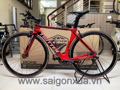 Road bike tay lái ngang TWITTER SNIPER PRO - Khung full Carbon, groupsets Retrospec 11 LÍP. Màu Đỏ