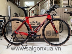 Road bike tay lái ngang TWITTER SNIPER PRO - Khung full Carbon, groupsets Retrospec 11 LÍP. Màu Đỏ