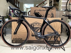 GIÁ KM SIÊU RẺ : Xe đạp đua TWITTER T10 PRO - Khung full Carbon, groupsets Retrospec 11 LÍP. Xám lông chuột