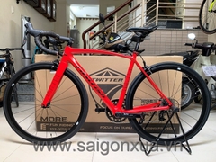 Xe đạp đua FASTFISH - Khung, Vành full Carbon, groupsets SENSAH EMPIRE 11 LÍP . Đỏ