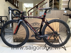 GIÁ KM SIÊU RẺ : Xe đạp đua chuyên nghiệp RIDLEY NOAH SL: Khung, vành Full carbon, Full groupsets Shimano 105 R7000