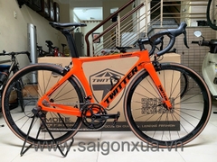 Xe đạp TWITTER THUNDER - Khung full Carbon, groupsets Retrospec 11 LÍP. Màu Cam