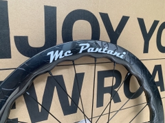 Bộ Vành (bánh) xe đạp 20 inch THE PANTAHI gợn sóng, thắng dĩa center lock - Full Carbon, mới 100%