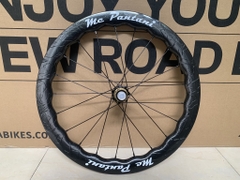 Bộ Vành (bánh) xe đạp 20 inch THE PANTAHI gợn sóng, thắng dĩa center lock - Full Carbon, mới 100%