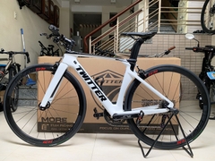 Xe đạp thể thao Road bike tay lái ngang TWITTER R5 2023 - Khung full Carbon, groupsets Retrospec 11 LÍP. Màu trắng