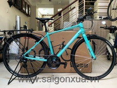 Xe đạp thể thao touring LIFE City Esplendor - Shimano Altus 24 tốc độ. Hàng nhập khẩu nguyên chiếc. Màu xanh