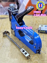 Dụng cụ kìm bấm đinh ghim 3 loại đinh cầm tay C-mart C0023 dài 155mm