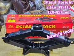 Kích con đội xếp chữ A 2 tấn Stand Upright ST-113 chiều cao 120mm-413mm chính hãng