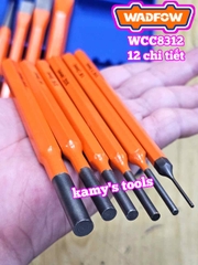 Bộ đục sắt đột lỗ lấy dấu 12 chi tiết Wadfow WCC8312