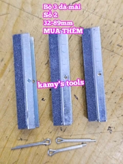 Dụng cụ doa mài xoáy lòng xy lanh động cơ 2 inch 32-89mm dài 230mm L+R+T và Bộ 3 đá mài (bán lẻ từng món)