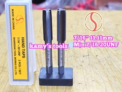 Bộ taro hệ inch tạo ren trong 7/16 inch (11.11mm) Shanghai bước ren thô và mịn 7/16-14 UNC 7/16-20 UNF