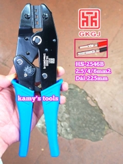 Kìm bấm cos năng lượng mặt trời MC4 2.5-4-6mm2 dài 9 inch 225mm GKGJ HS-2546B