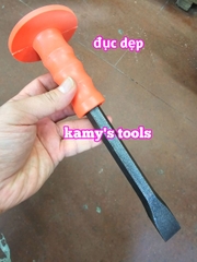 Đục nhọn đục dẹp có tay cầm bảo vệ dài 250mm 300mm Century