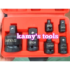 Bộ đầu chuyển khẩu 1/4 3/8 1/2 thép chuyên dụng bắn hơi khí nén