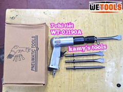 Máy đục hơi bê tông khí nén 7 chi tiết 190mm Wetools WT-03190A