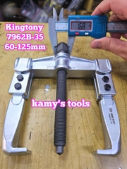 Cảo 2 chấu chữ H trượt Kingtony 7962B-35 mở trong 60-125mm