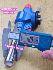 Đèn khò gas WSK Wasaki WKG688 dài 165mm ống khò 19mm