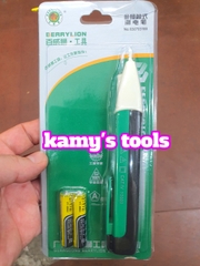 Bút thử điện âm tường cảm ứng thông minh không chạm tiếp xúc IAC-D dùng pin BerryLion 030703188 dòng điện 90V-1000V AC