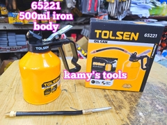 65221 Bình xịt dầu nhớt bình bơm nhớt 500ml Tolsen thân sắt