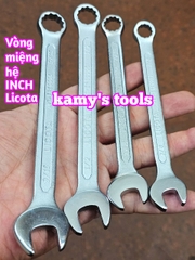 Cờ lê vòng miệng hệ inch Licota 3/8 inch 7/16 inch 1/2 inch 9/16 inch Awt-Ers0003 Awt-Ers0004 Awt-Ers0005 Awt-Ers0006