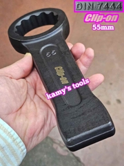 Cờ lê vòng đóng 55mm DIN7444 Clip-On CLO-22055