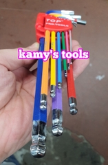 Bộ khóa lục giác bi và bông hoa thị Top 9 cây model LU-9CMAU và LU-9CMAUBM