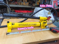 Bơm tay thủy lực HHB-700C TLP 350cm3 dầu dài 380mm