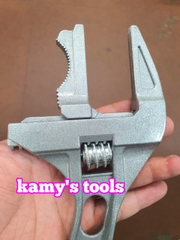 Mỏ lết miệng rộng 6-68mm, cờ lê vặn dây cấp nước bằng hợp kim nhôm dài 200mm