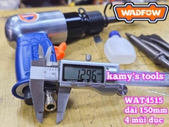 Máy đục hơi khí nén Wadfow WAT4515 dài 150mm 4 mũi đục (chưa bao gồm nối nhanh)