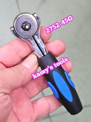 2752-45G Cần siết tự động lắc léo 1/4 inch Kingtony dài 114mm xoay 90 độ