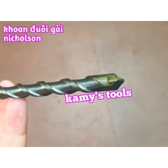 Mũi khoan bê tông đuôi gài Nicholson cao cấp 8mm 10mm 12mm 14mm 16mm