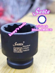 Đầu tuýp 1/2 inch 12 cạnh Santa 21mm 23mm 27mm 30mm 32mm IMB621 IMB623 IMB627 IMB630 IMB632