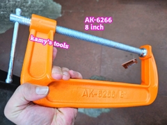 Cảo chữ C Asaki 8 inch 200mm Asaki AK-6266