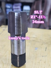 Taro ống rắc co 34mm răng côn HSS SLT Shanghai Z1-11-1/2 dài 95mm