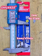 Mũi khoan sắt chuôi lục giác Shanker 2mm 2.5mm 3mm 3.2mm 4mm 4.2mm 4.5mm 5mm