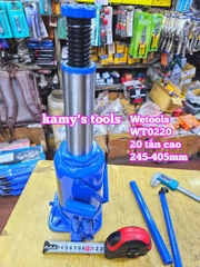 Kích con đội thuỷ lực 20 tấn cao Wetools WT0220 245mm-468mm