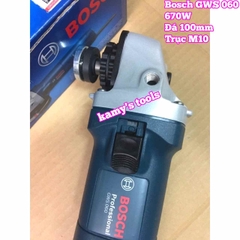 Máy mài góc Bosch GWS 060 đá 100mm trục M10 công suất 670W