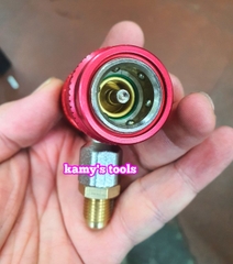 Cặp van nạp ga điều hòa cao áp và thấp áp xe ô tô R134A cao cấp 1 cặp 2 cái