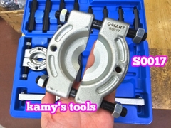 S0017 Bộ vam cảo đĩa chặn tháo vòng bi bạc đạn 30mm 75mm, bộ cảo đĩa mặt trăng 14 chi tiết C-mart