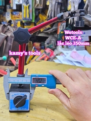 Chân đế từ nam châm gá đồng hồ so lắc léo dài 350mm WCE-A Wetools