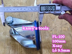 Đế càng cố định và xoay dùng cho bánh xe 100mm PL-100 Kamytools