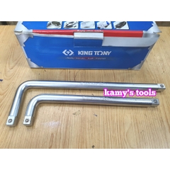 Cần siết đầu cong L 1/2 inch Kingtony dài 250mm 300mm model 4581-10 và 4585-12