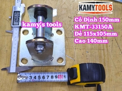 Đế càng bánh xe cố định và xoay loại dày 6mm cho bánh xe 150mm Kamytools KMT-33150A KMT-32150A