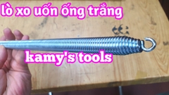 Lò xo uốn ống ghen điện đen trắng cao cấp phi 16-20-25-32mm