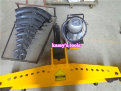 Máy uốn ống thủy lực điện 13 tấn TLP HHW-2D hành trình 250mm 21mm-60mm