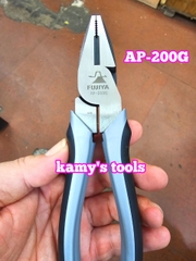 Kìm điện lệch tâm Fujiya cán đen xám AP-175G AP-200G cao cấp