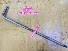 Cần tuýp siết đầu cong L 1/2 inch Santa dài 18 inch 450mm Santa, cần L 1/2 inch, cần tuýp L 1/2 inch 86-117