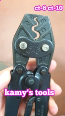 Kìm bấm cos Tai Cheng TAC 1.25-8mm2 model CT-8 CT-10, kềm bấm cos